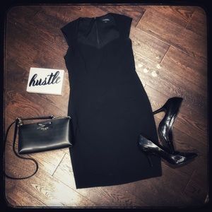 Bodycon Little Black Dress- Sweetheart Neckline